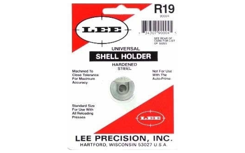 Lee universal shellholder, #19